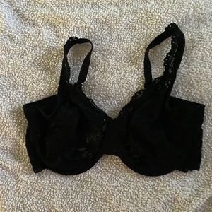 Smart and sexy black lace bra